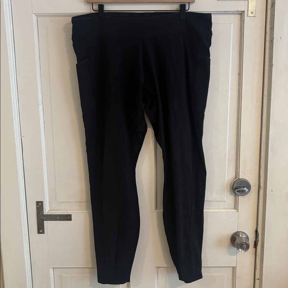 Pact Black Organic Cotton Leggings